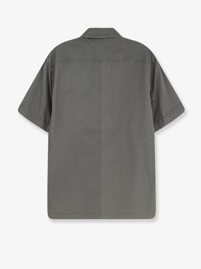 Cotton shirt with Logo patch thumbnail