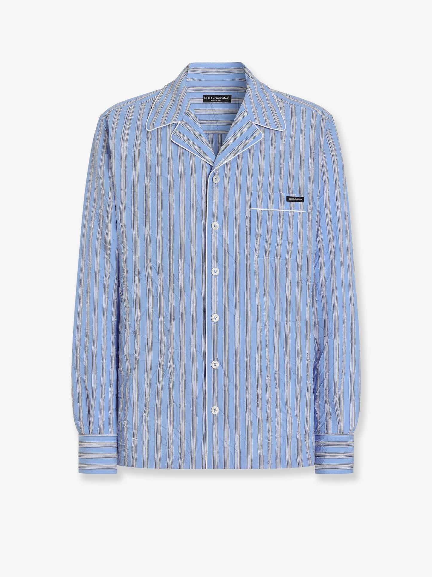 Vanity Pajamas froissé cotton shirt