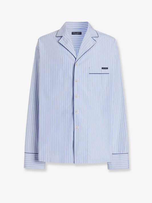Camicia Vanity in cotone e seta con motivo a righe