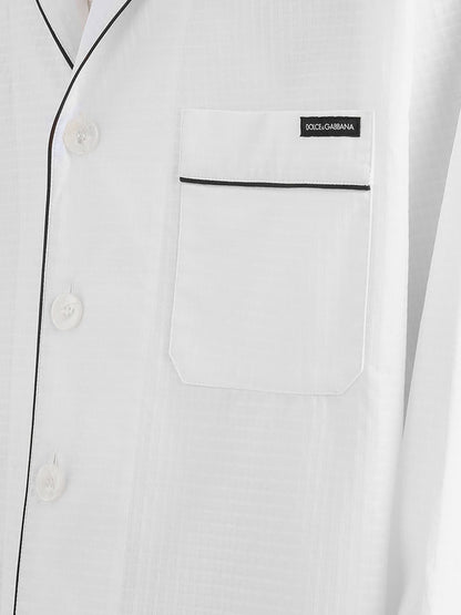 Vanity Pajamas textured cotton shirt thumbnail