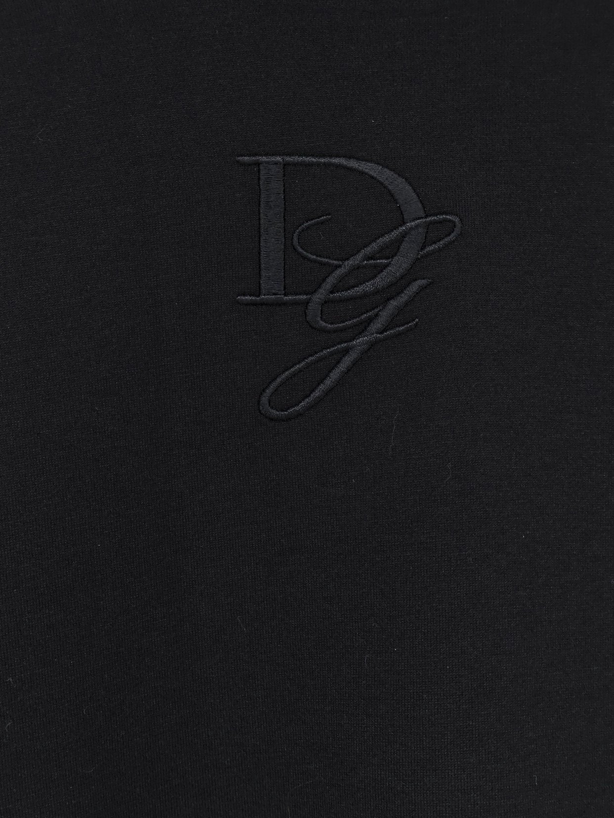 Cotton T-shirt with embroidered logo on the front