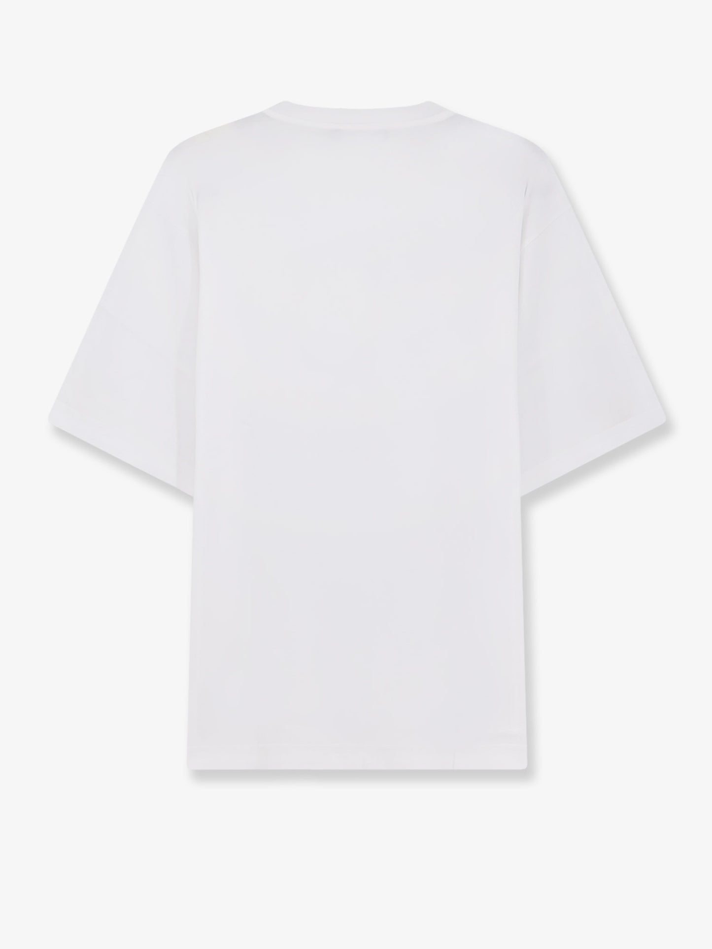 Cotton T-shirt with embroidered logo on the front