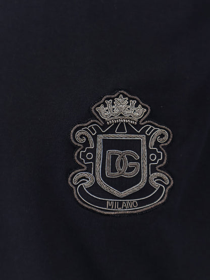 Cotton t-shirt with logo patch on the front thumbnail