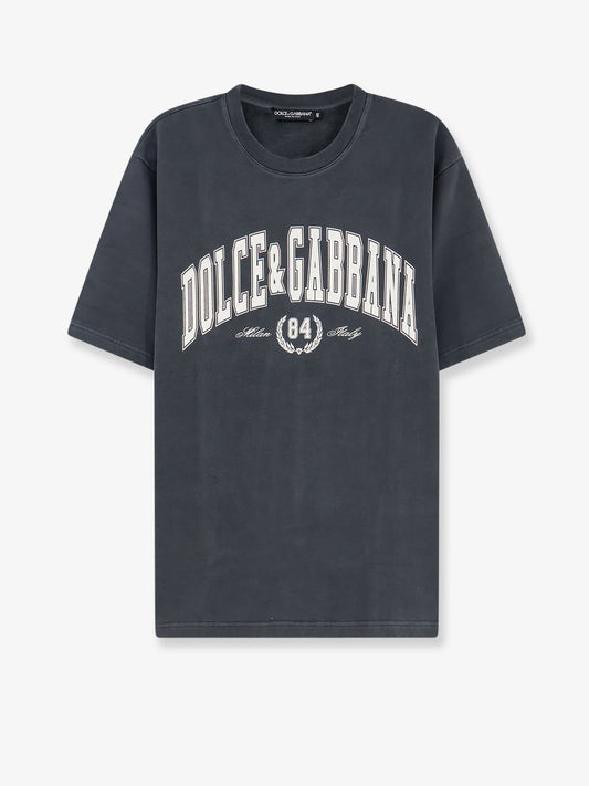 Cotton T-shirt with front print