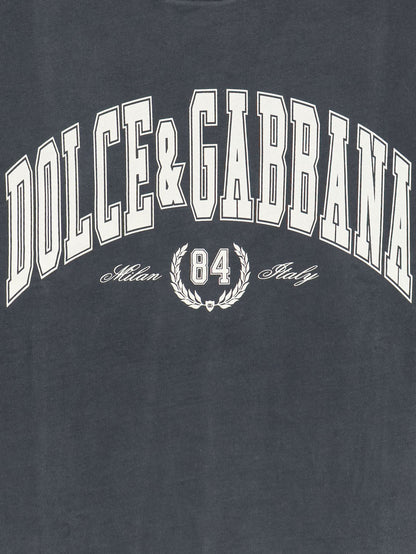 Cotton T-shirt with front print thumbnail