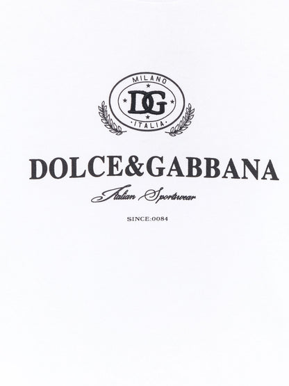 Cotton sweatshirt with logo print on the front thumbnail