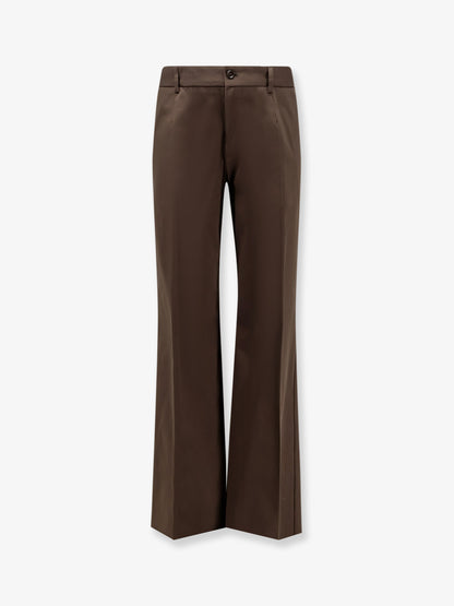 Tailored cotton trousers thumbnail