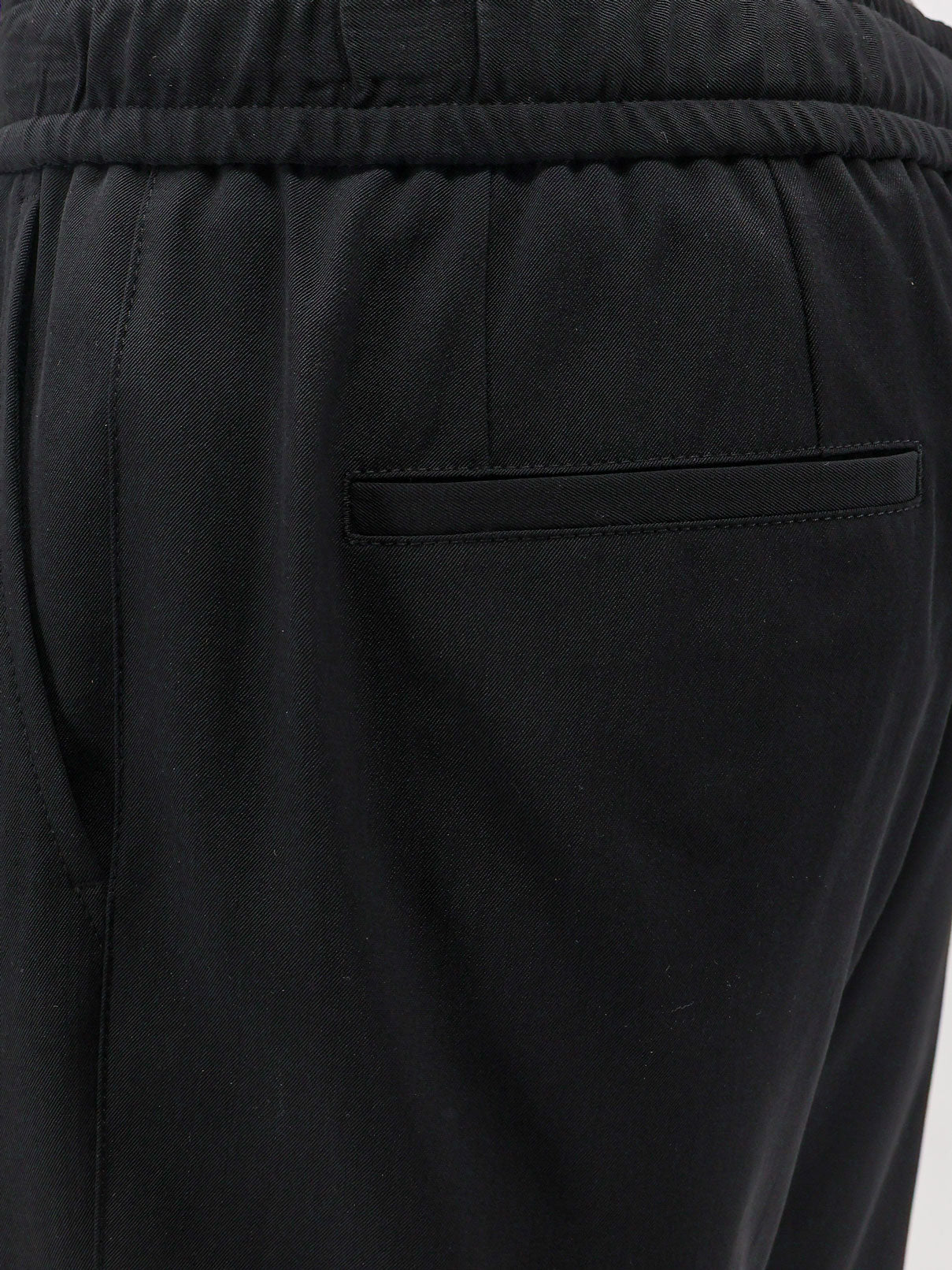 Jogging stretch virgin wool trousers