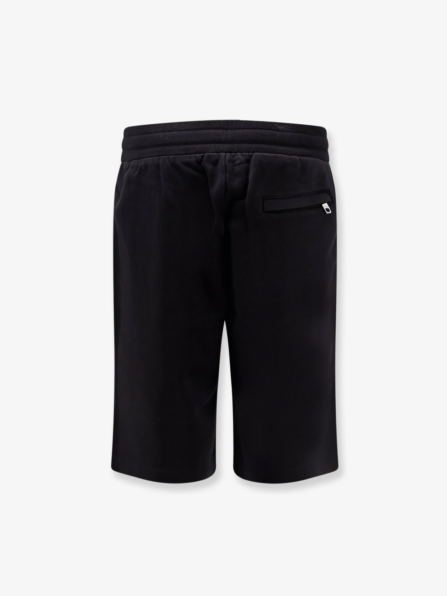 Bermuda in cotone con patch logo Araldico