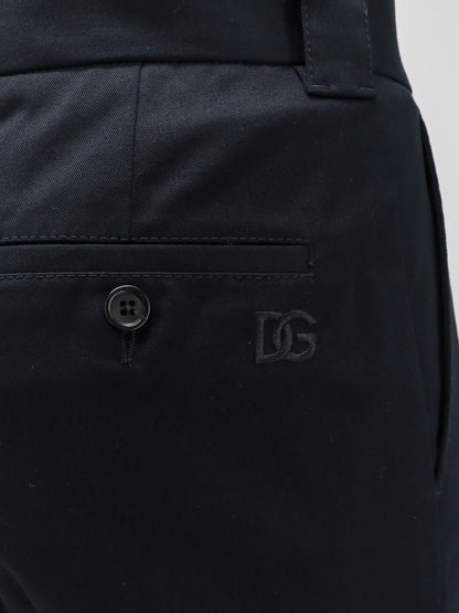 Sartorial stretch cotton trousers thumbnail