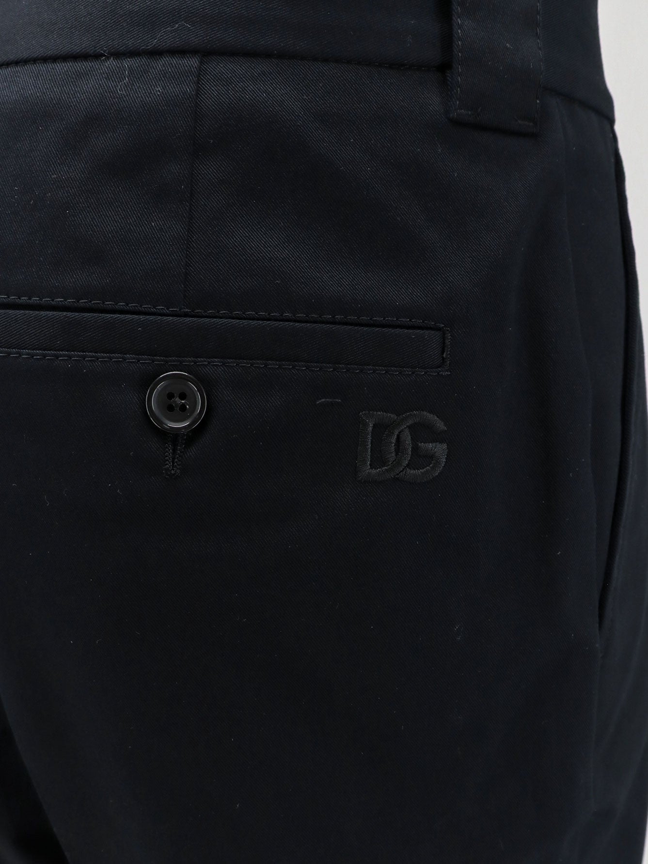 Sartorial stretch cotton trousers