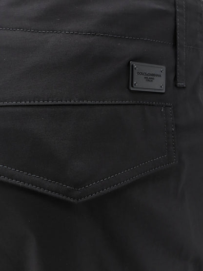 Cargo stretch cotton trousers thumbnail