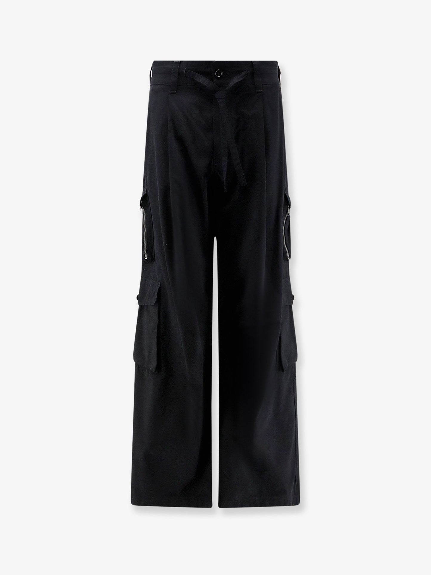 Pantaloni cargo in faille