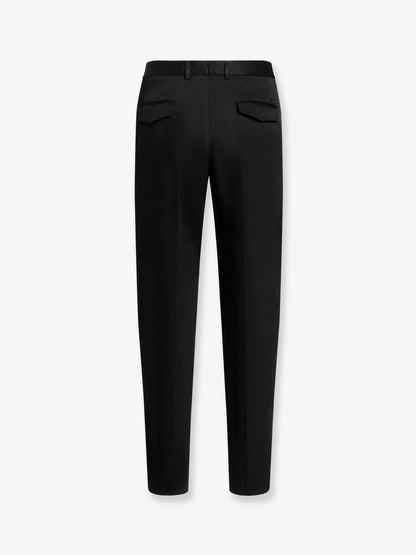 Pantaloni in gabardina di cotone thumbnail