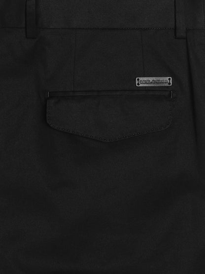 Pantaloni in gabardina di cotone thumbnail