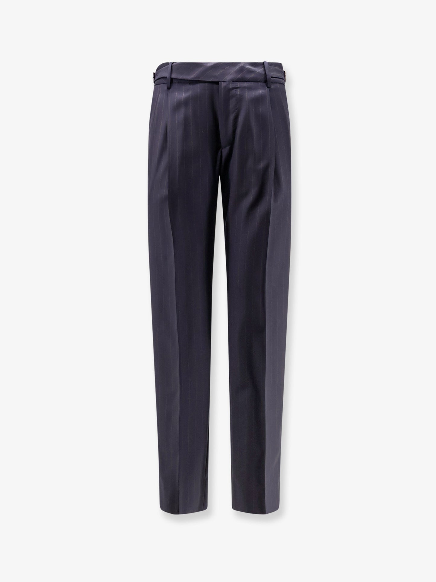 Virgin wool trousers with pinces
