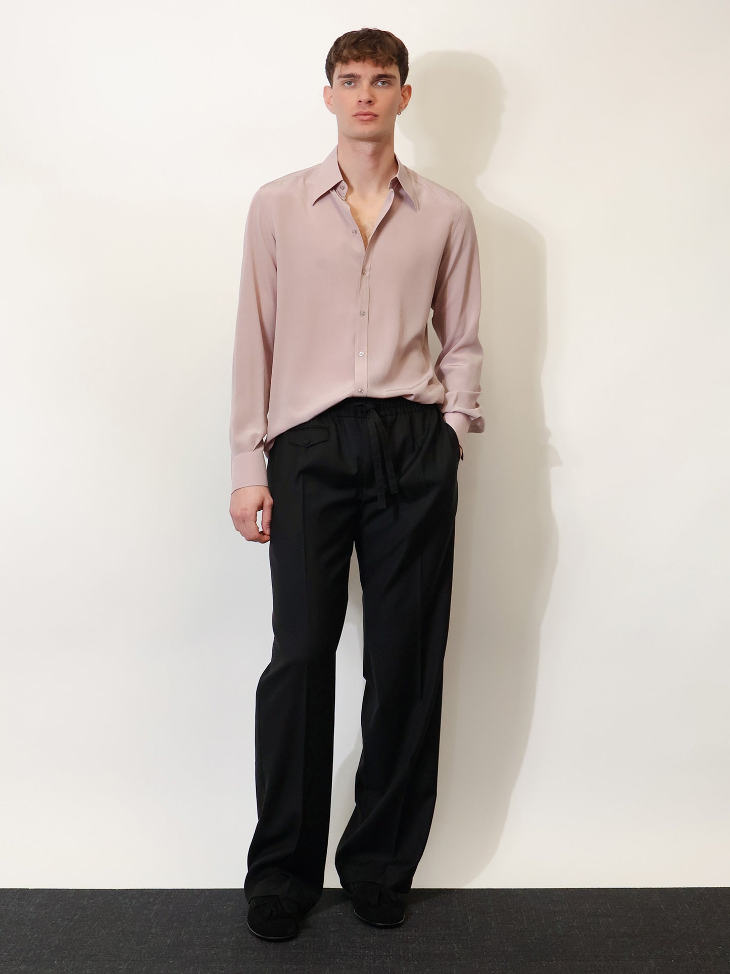 Virgin wool trousers