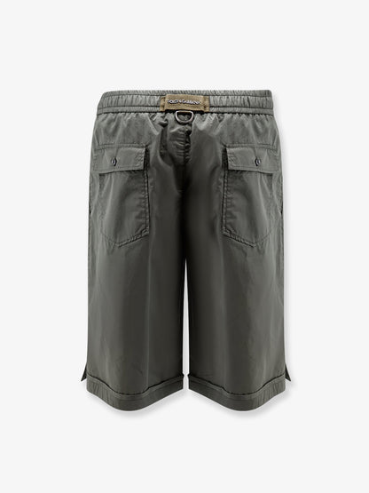 Cotton shorts with Logo detail thumbnail