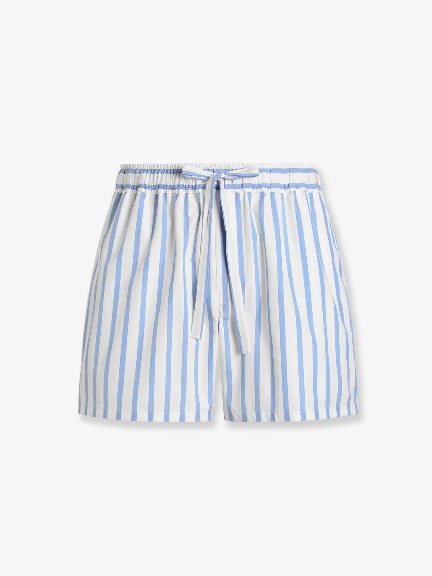 Cotton poplin shorts