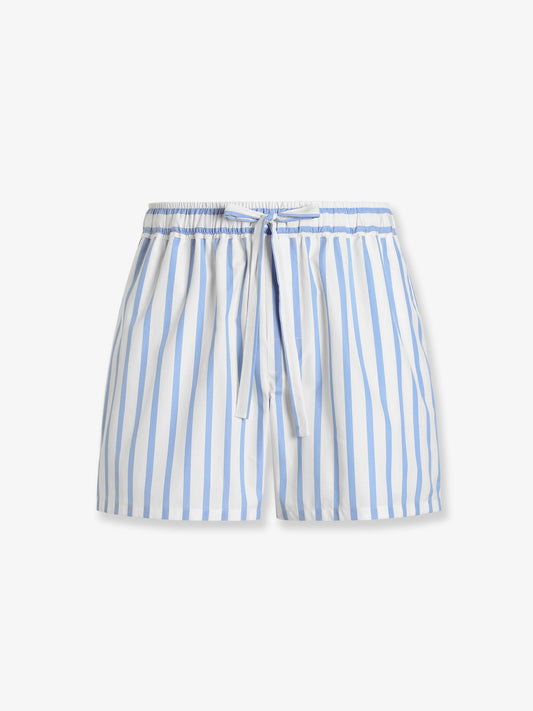 Cotton poplin shorts