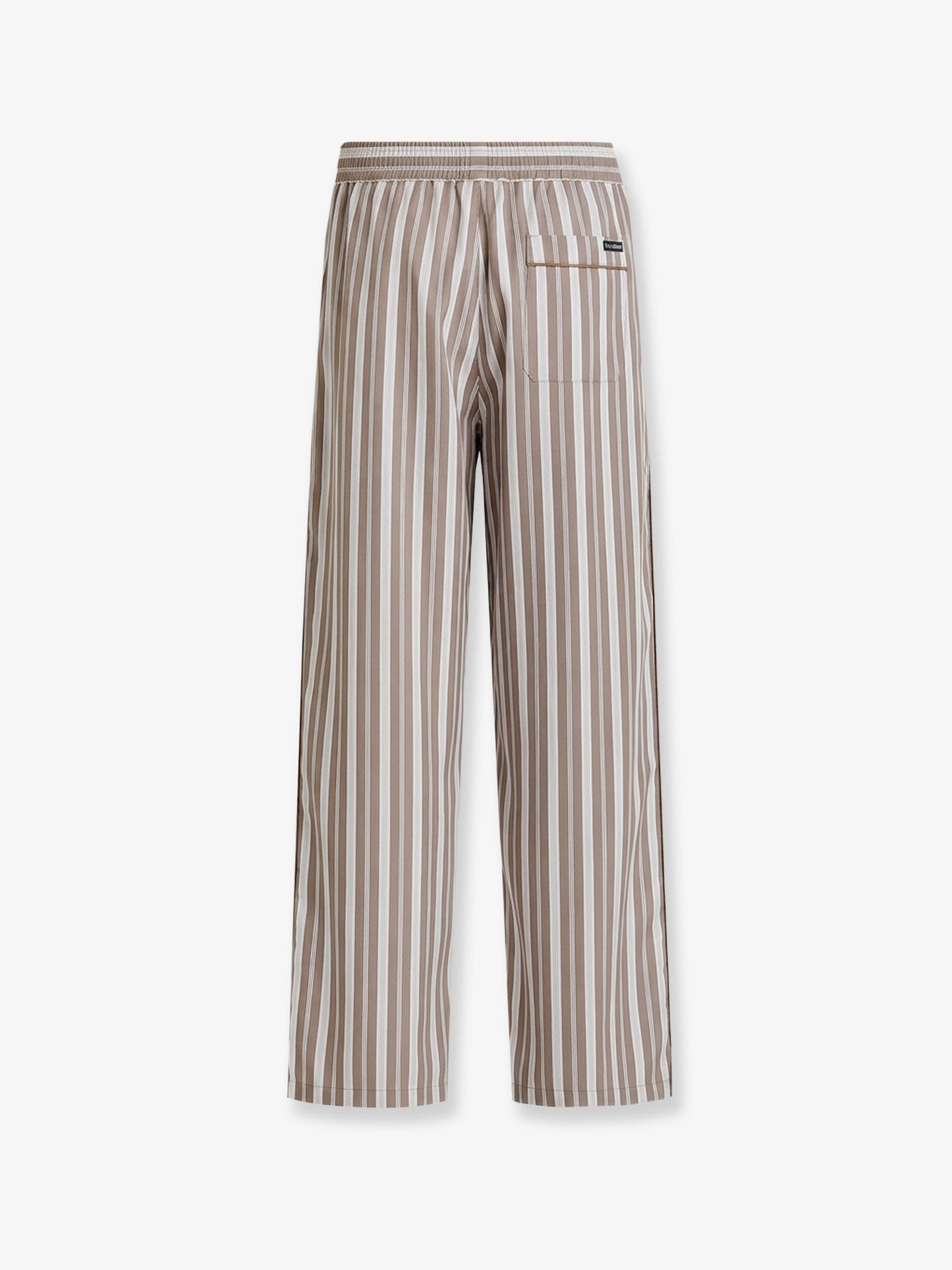 Pantaloni Vanity in misto cotone con motivo a righe