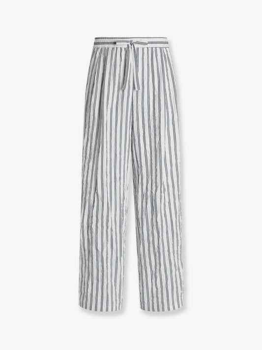 Vanity Pajamas froissé fabric trousers