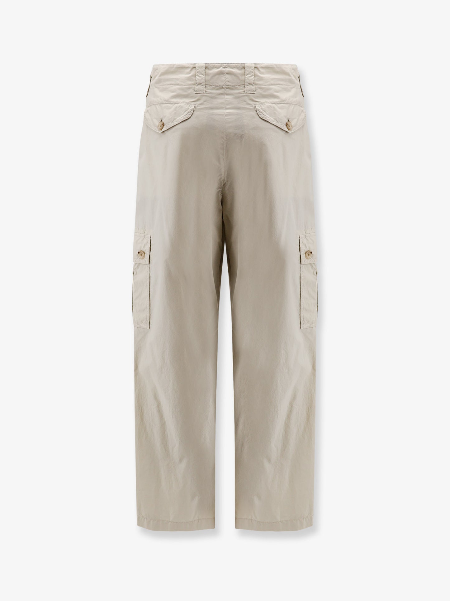 Pantalone in cotone con tasche applicate