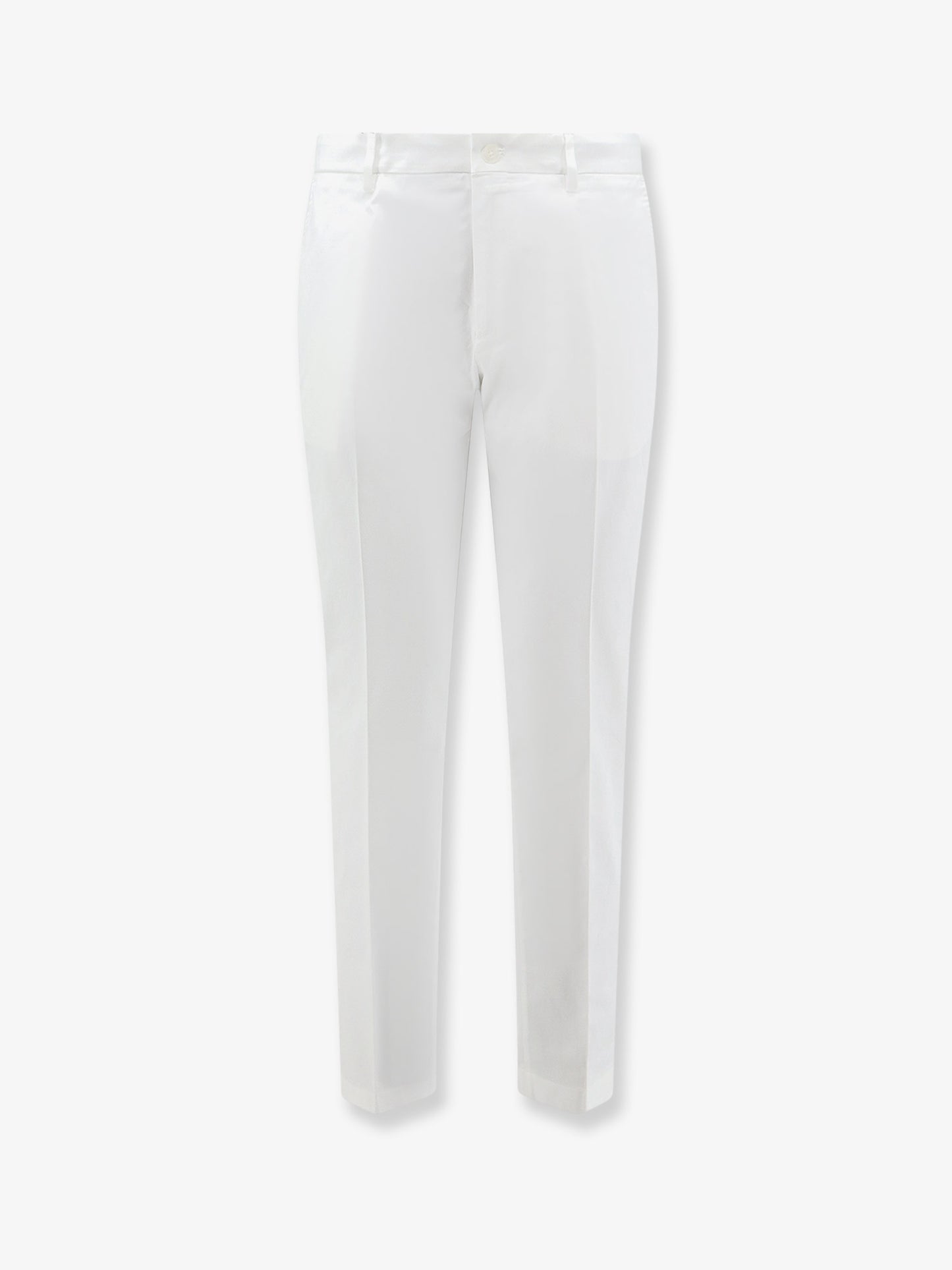 Stretch cotton trousers