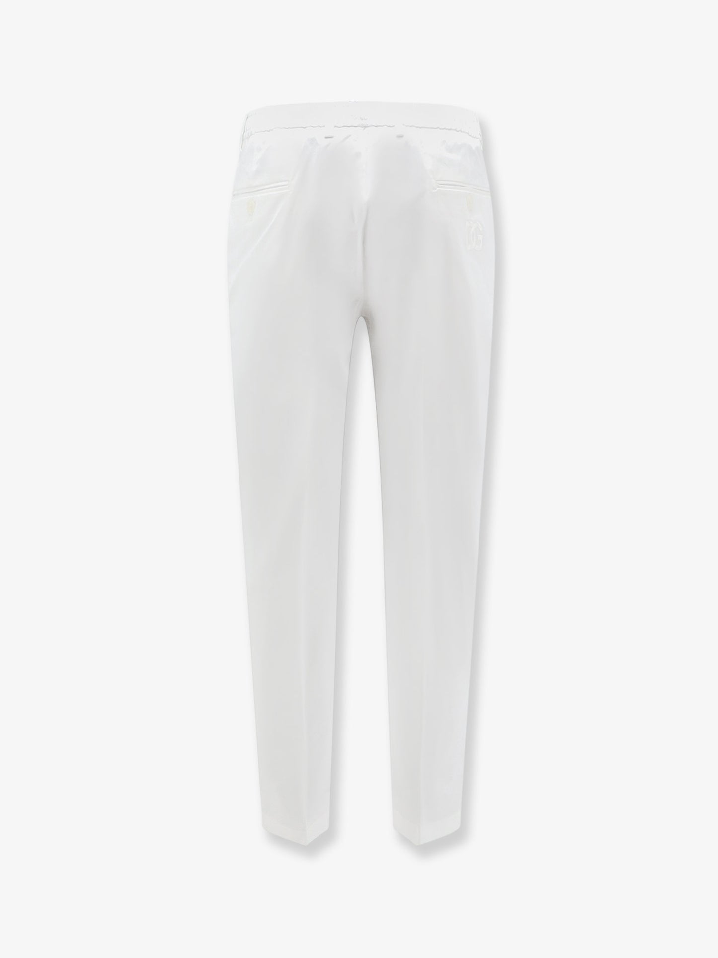 Stretch cotton trousers