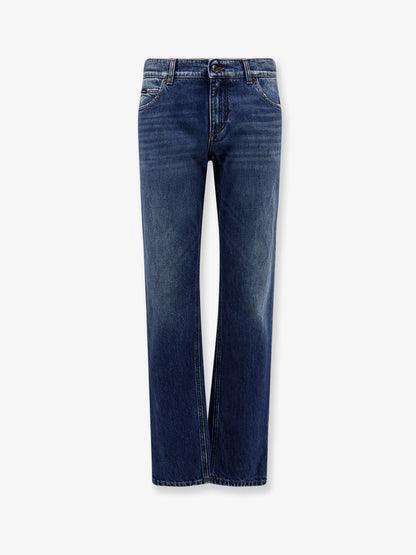 Blue denim jeans thumbnail