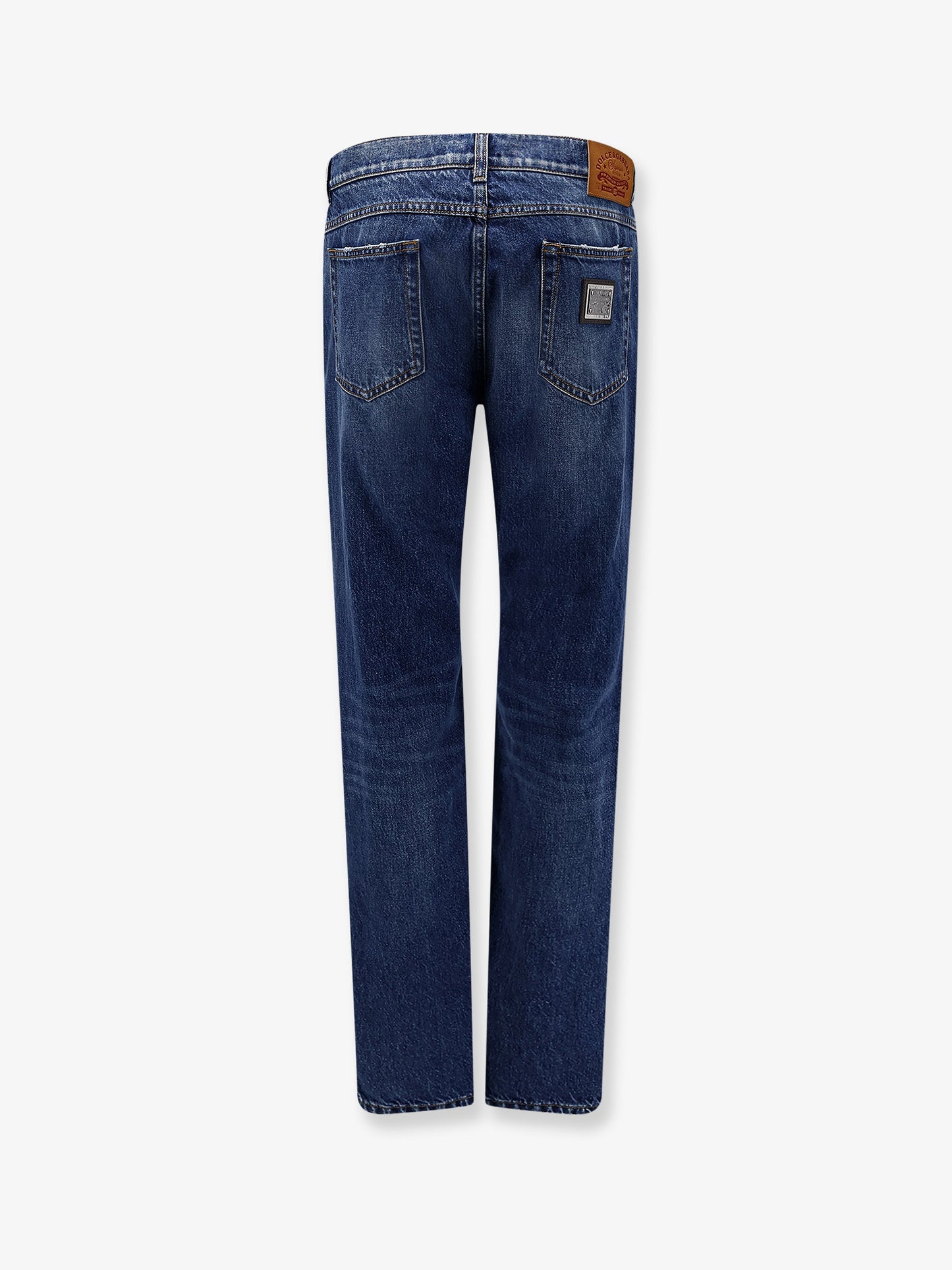 Blue denim jeans