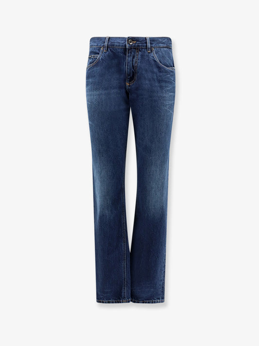 Jeans in blue denim