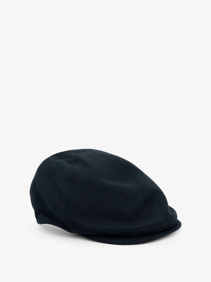 Linen and cotton flat cap thumbnail