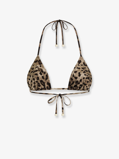 Bikini Top with animal print thumbnail