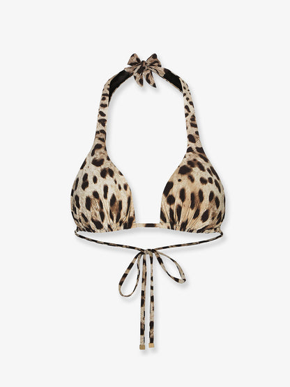 Bikini Top with animal print thumbnail