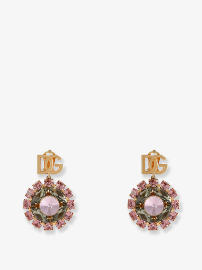 Multicolored brass earrings thumbnail