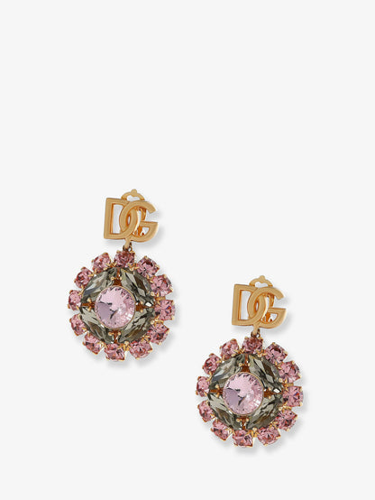 Multicolored brass earrings thumbnail