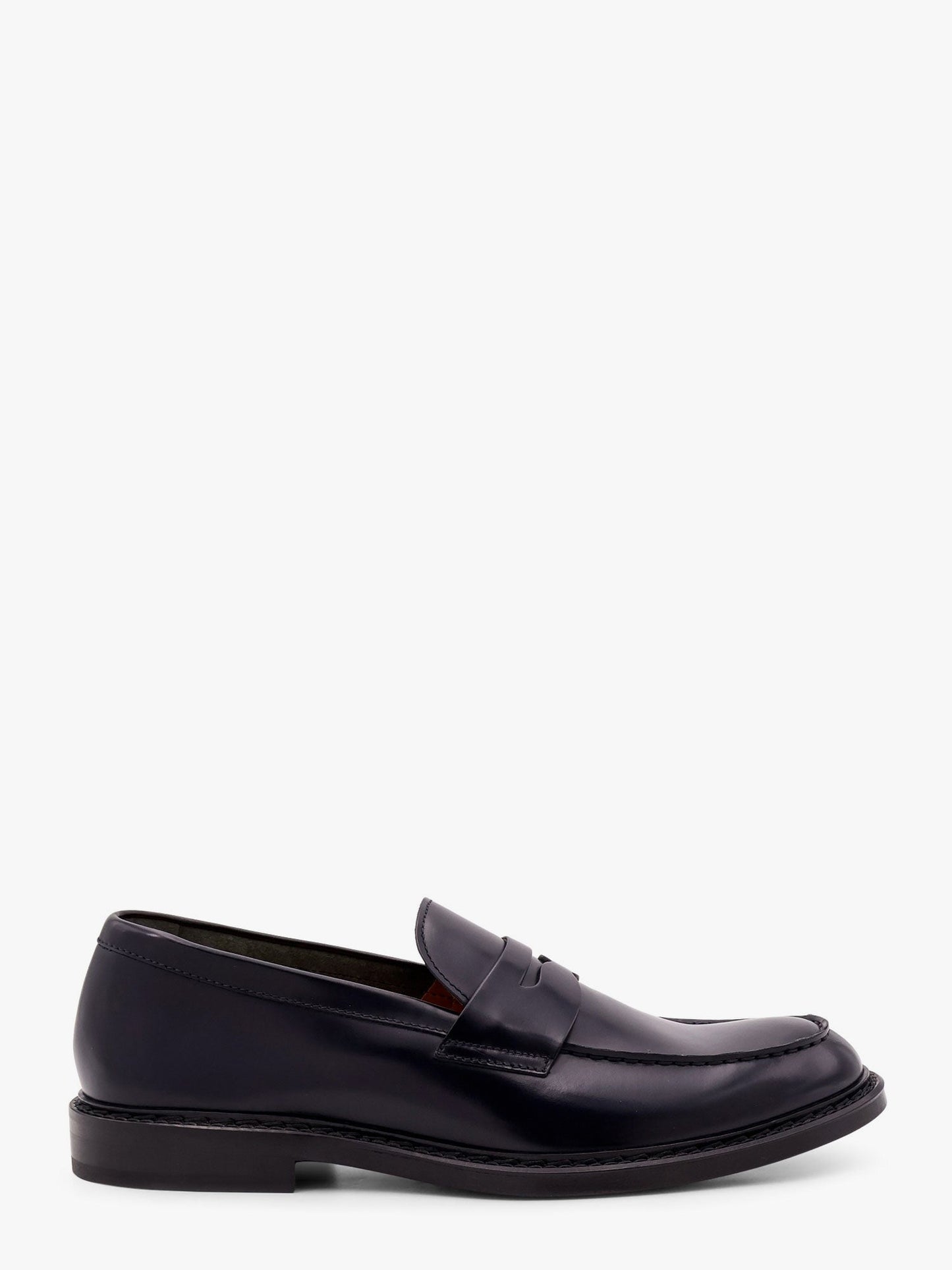 Penny leather loafers