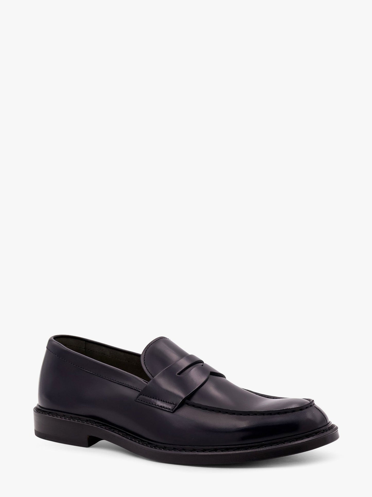 Penny leather loafers
