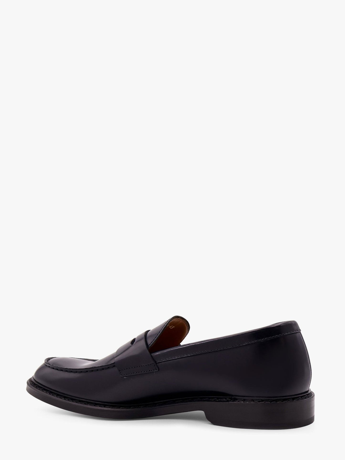 Penny leather loafers