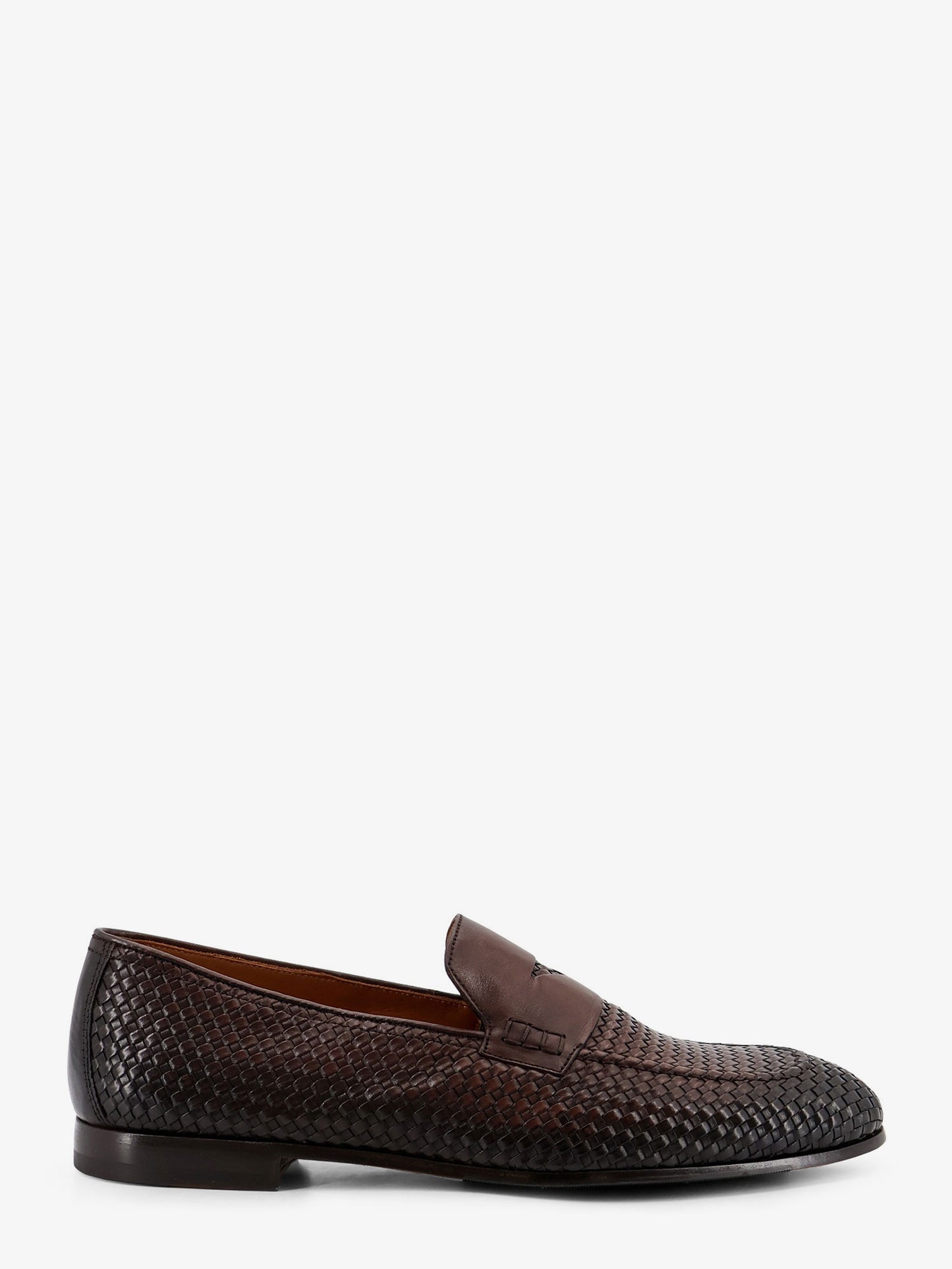 Braidy leather loafers