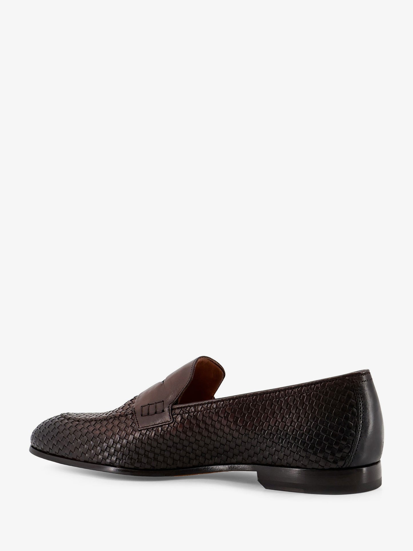 Braidy leather loafers