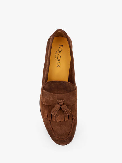 Suede loafers with tassels thumbnail