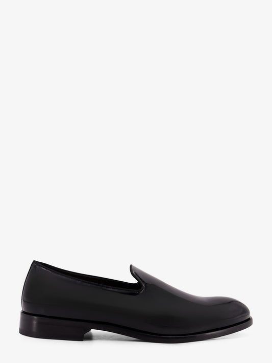 Patent leather loafers