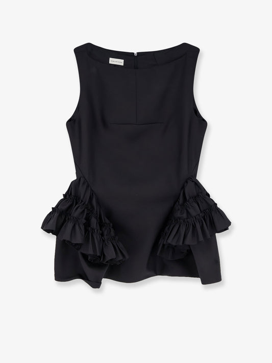 Casey wool and silk top