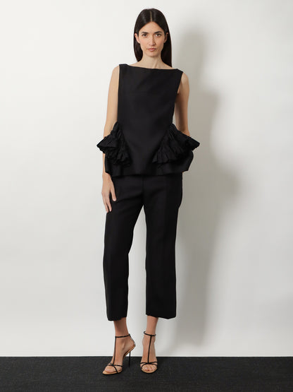 Casey wool and silk top thumbnail