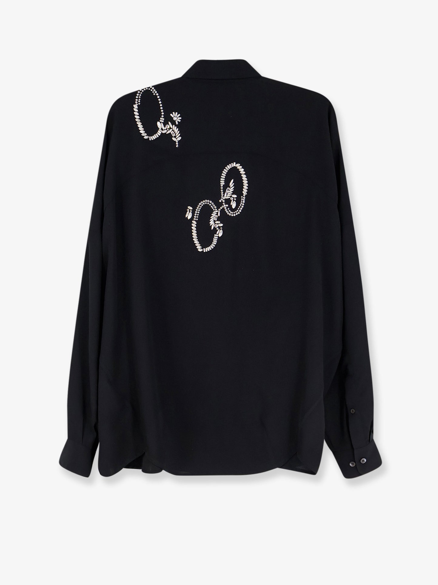 Casia shirt with rhinestones