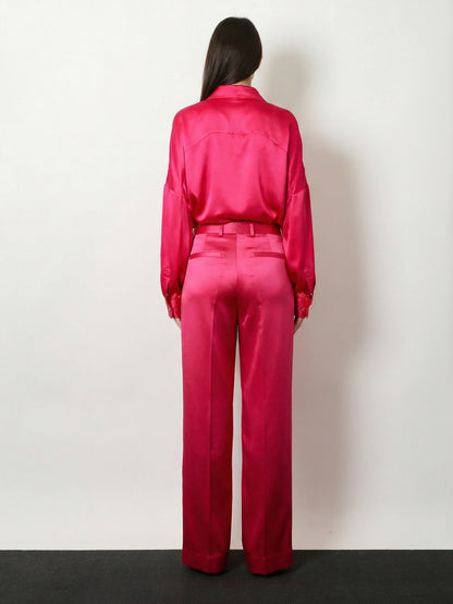 Penn satin trousers thumbnail