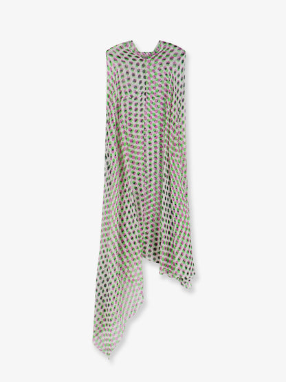 Multicolor silk dress thumbnail
