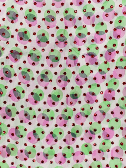 Multicolor silk dress thumbnail